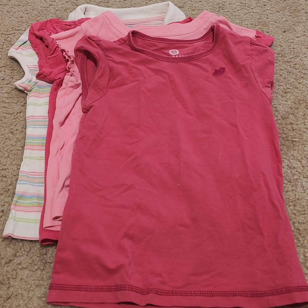ellemenno Vibrant Pink Short Sleeve Tee